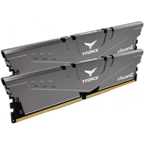 Пам'ять DDR4 RAM_16Gb (2x8Gb) 3200Mhz Team T-Force Vulcan Z Gray (TLZGD416G3200HC16CDC01) - зображення 3