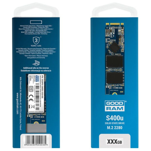 Накопичувач SSD M.2 240GB Goodram S400u (SSDPR-S400U-240-80) - зображення 2