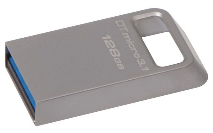 Флеш пам'ять USB 128Gb Kingston DataTraveler Micro USB3.1 - зображення 1