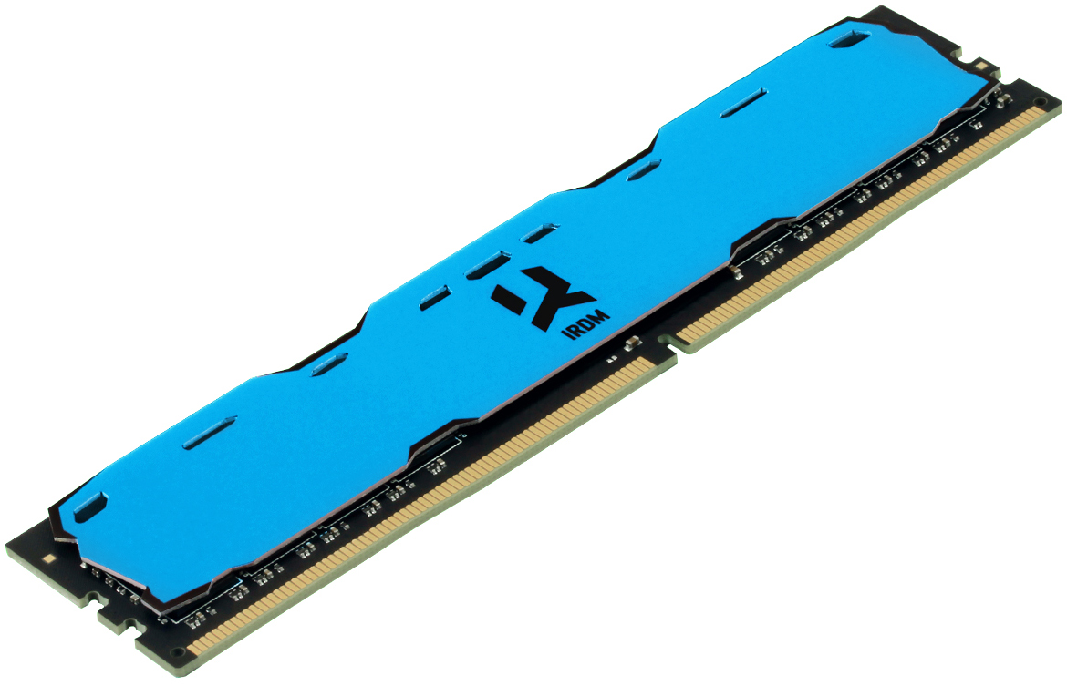 Пам'ять DDR4 RAM_16Gb (1x16Gb) 2400Mhz Goodram Iridium Blue (IR-B2400D464L17\/16G) - зображення 2