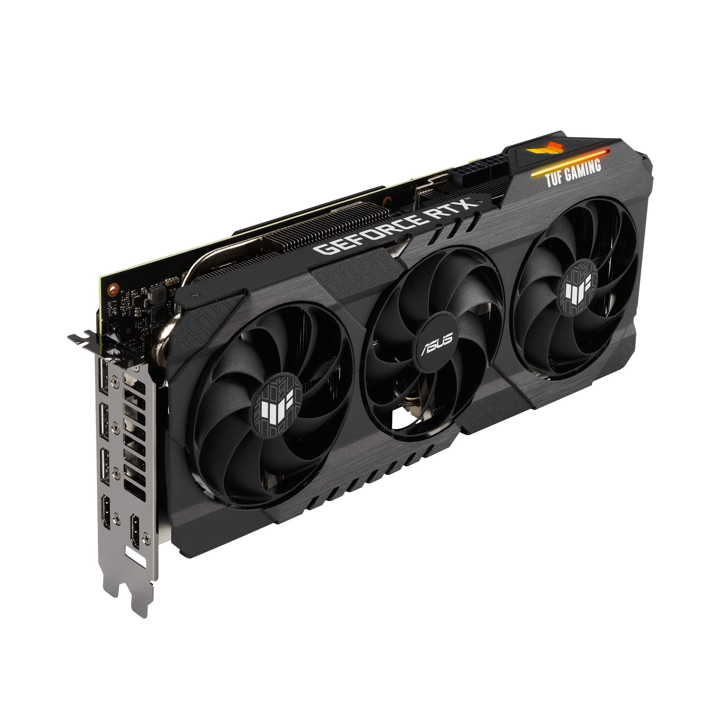 Відеокарта GeForce RTX 3070 Ti 8GB GDDR6X Asus OC Edition (TUF-RTX3070TI-O8G-GAMING) - зображення 3