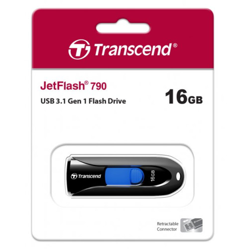 Флеш пам'ять USB 16Gb Transcend JetFlash 790 USB 3.0 - зображення 6