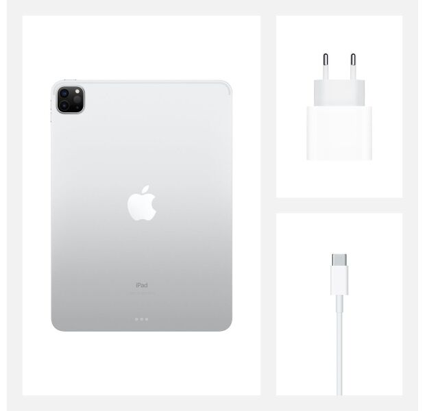 Планшет Apple Pro 11 2020 Wi-Fi 256GB Silver (MXDD2) - зображення 6