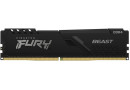 Пам'ять DDR4 RAM 8Gb (1x8Gb) 3200Mhz Kingston Fury Beast Black (KF432C16BB\/8) - зображення 1