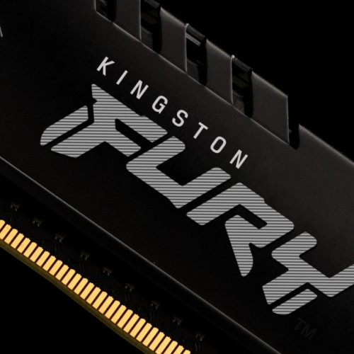 Пам'ять DDR4 RAM 8Gb (1x8Gb) 3200Mhz Kingston Fury Beast Black (KF432C16BB\/8) - зображення 7