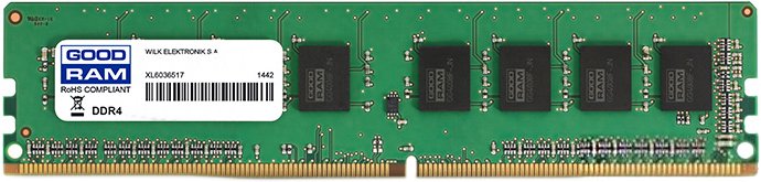 Пам'ять DDR4 RAM 8Gb (1x8Gb) 2666Mhz Goodram (GR2666D464L19S\/8G) - зображення 1