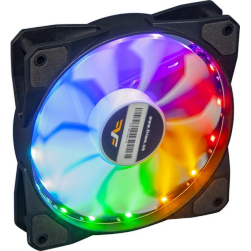 Вентилятор для корпусів 120 мм Frime Iris LED Fan 16LED Multicolor2 (FLF-HB120MLT216) - зображення 1