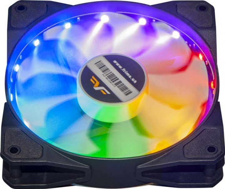 Вентилятор для корпусів 120 мм Frime Iris LED Fan 16LED Multicolor2 (FLF-HB120MLT216) - зображення 2