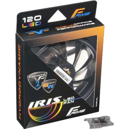 Вентилятор для корпусів 120 мм Frime Iris LED Fan 16LED Multicolor2 (FLF-HB120MLT216) - зображення 3