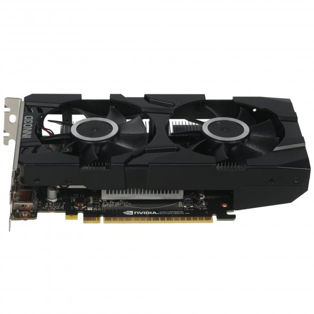 Відеокарта GeForce GTX1650 4 Gb GDDR6 INNO3D TWIN X2 OC (N16502-04D6X-1177VA25) - зображення 4