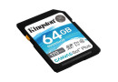 Secure Digital card 64 Gb Kingston Canvas Go! Plus class10, UHS-I, U3, V30 (SDG3\/64GB) - зображення 2