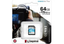 Secure Digital card 64 Gb Kingston Canvas Go! Plus class10, UHS-I, U3, V30 (SDG3\/64GB) - зображення 3