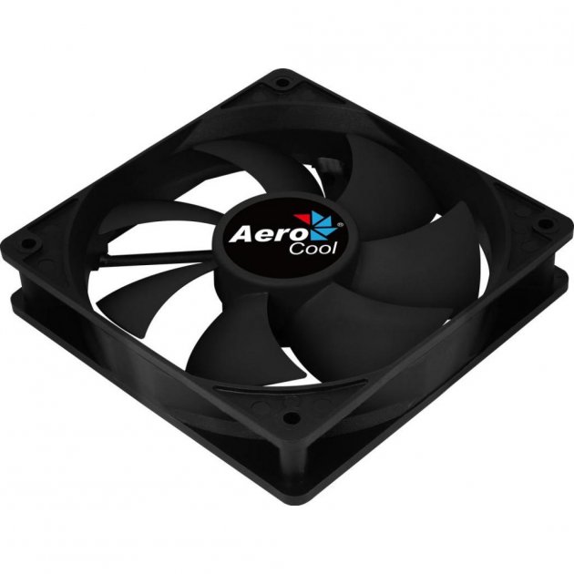 Вентилятор для корпусів 120 мм AeroCool Force 12 PWM Black - зображення 3