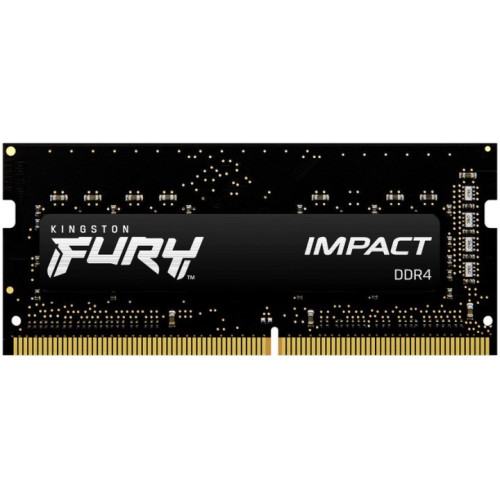 Пам'ять DDR4-2666 8 Gb Kingston Fury Impact 2666MHz SoDIMM - зображення 1