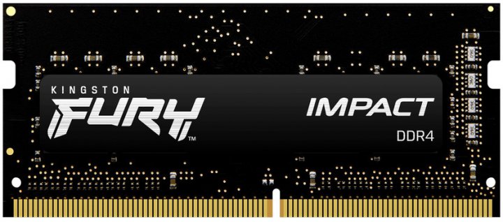 Пам'ять DDR4-2666 8 Gb Kingston Fury Impact 2666MHz SoDIMM - зображення 1