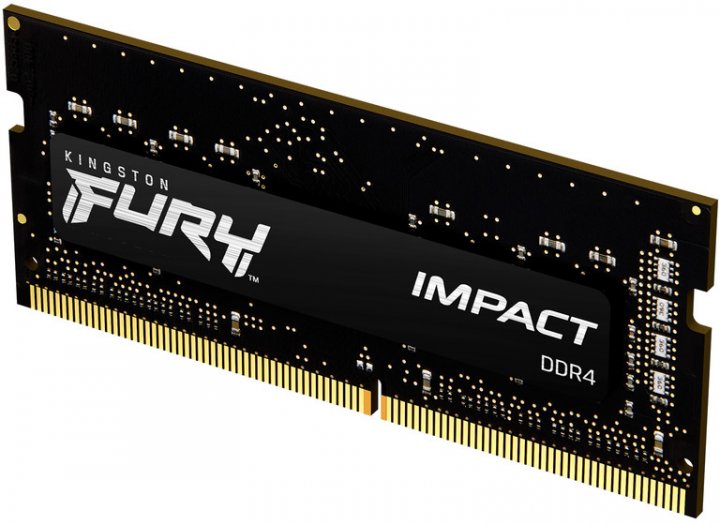 Пам'ять DDR4-2666 8 Gb Kingston Fury Impact 2666MHz SoDIMM - зображення 2