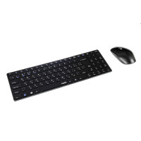 Клавіатура+мишка Rapoo 9300M Black