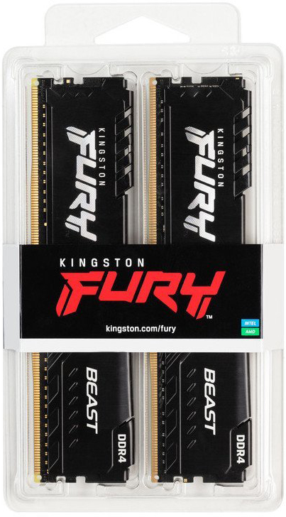 Пам'ять DDR4 RAM_32Gb (2x16Gb) 3200Mhz Kingston Fury Beast (KF432C16BB1K2\/32) - зображення 6