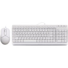 Клавіатура+опт.мишка A4-Tech F1512 White USB