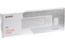 Клавіатура+опт.мишка A4-Tech F1512 White USB - зображення 5