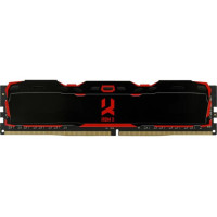 Пам'ять DDR4 RAM 8Gb (1x8Gb) 2666Mhz Goodram Iridium X Black (IR-X2666D464L16S/8G)
