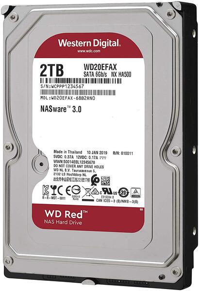 Жорсткий диск HDD 2000GB WD WD20EFAX - зображення 2