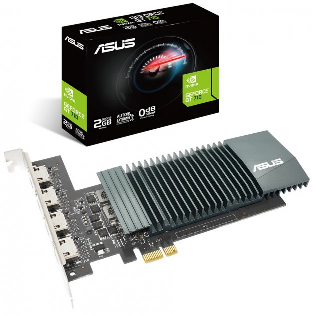 Відеокарта GeForce GT710 2Gb GDDR5 Asus (GT710-4H-SL-2GD5) - зображення 5