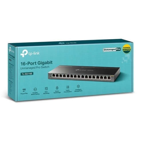 Комутатор Switch TP-Link TL-SG116E Easy Smart - зображення 3