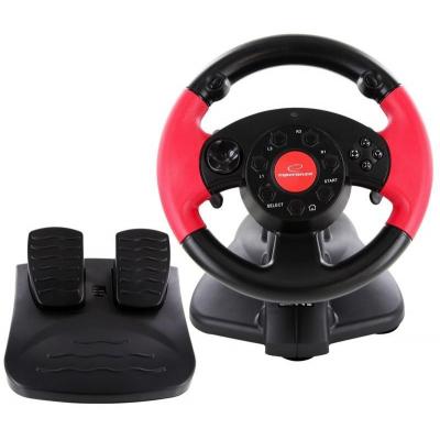 Кермо Esperanza EG103 PC\/PS1\/PS2\/PS3 Black-Red - зображення 2