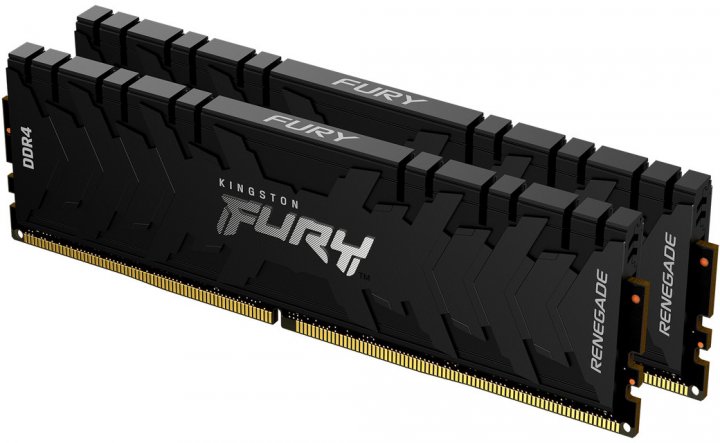 Пам'ять DDR4 RAM_16Gb (2x8Gb) 3200Mhz Kingston Fury Renegade Black (KF432C16RBK2\/16) - зображення 1
