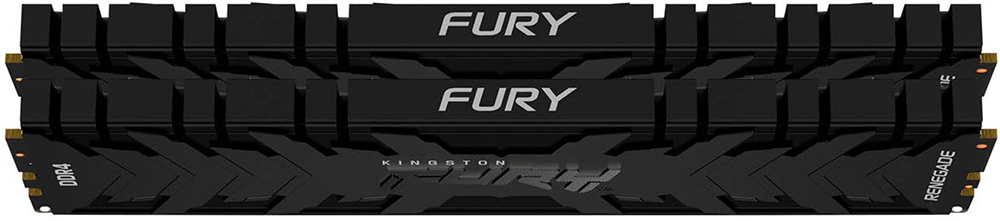 Пам'ять DDR4 RAM_16Gb (2x8Gb) 3200Mhz Kingston Fury Renegade Black (KF432C16RBK2\/16) - зображення 2
