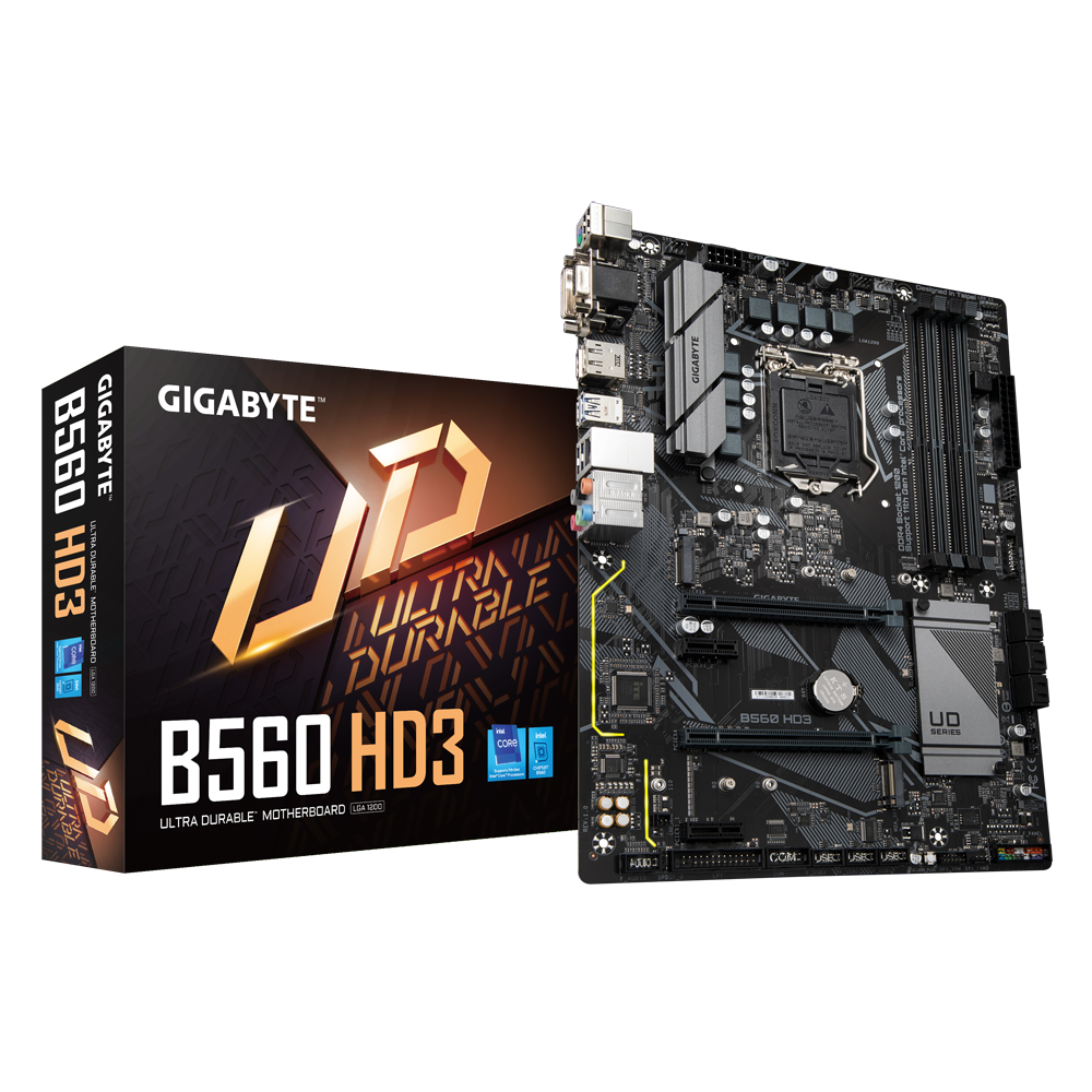 Мат. плата 1200 Gigabyte B560 HD3 - зображення 6