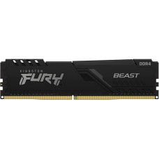 Пам'ять DDR4 RAM 4Gb 2666Mhz Kingston Fury Beast Black (KF426C16BB\/4) - зображення 1