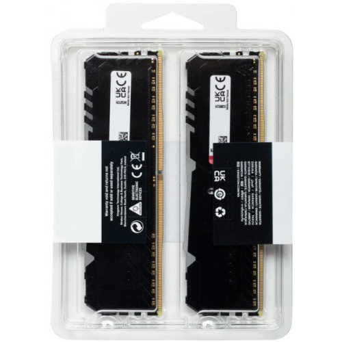 Пам'ять DDR4 RAM_32Gb (2x16Gb) 2666Mhz Kingston Fury Beast RGB (KF426C16BB1AK2\/32, KF426C16BBAK2\/32) - зображення 4