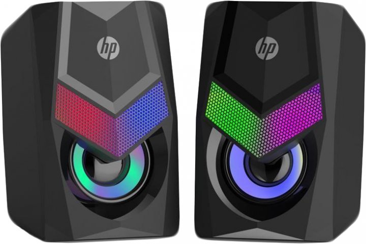 Колонки HP DHE-6000 LED RGB Black - зображення 2