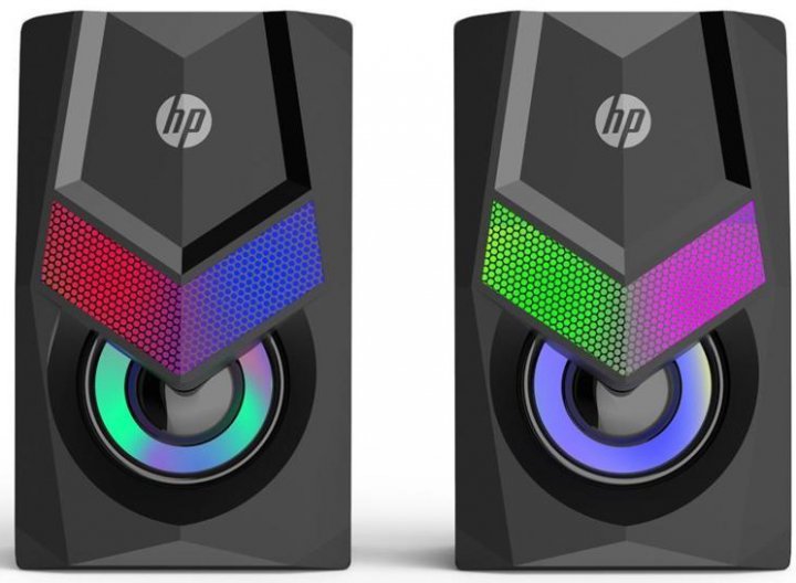 Колонки HP DHE-6000 LED RGB Black - зображення 3