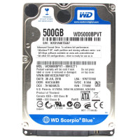 Жорсткий диск HDD WD 2.5" 500GB WD5000BPVT