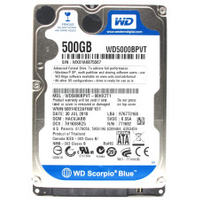 Жорсткий диск HDD WD 2.5 500GB WD5000BPVT - зображення 1