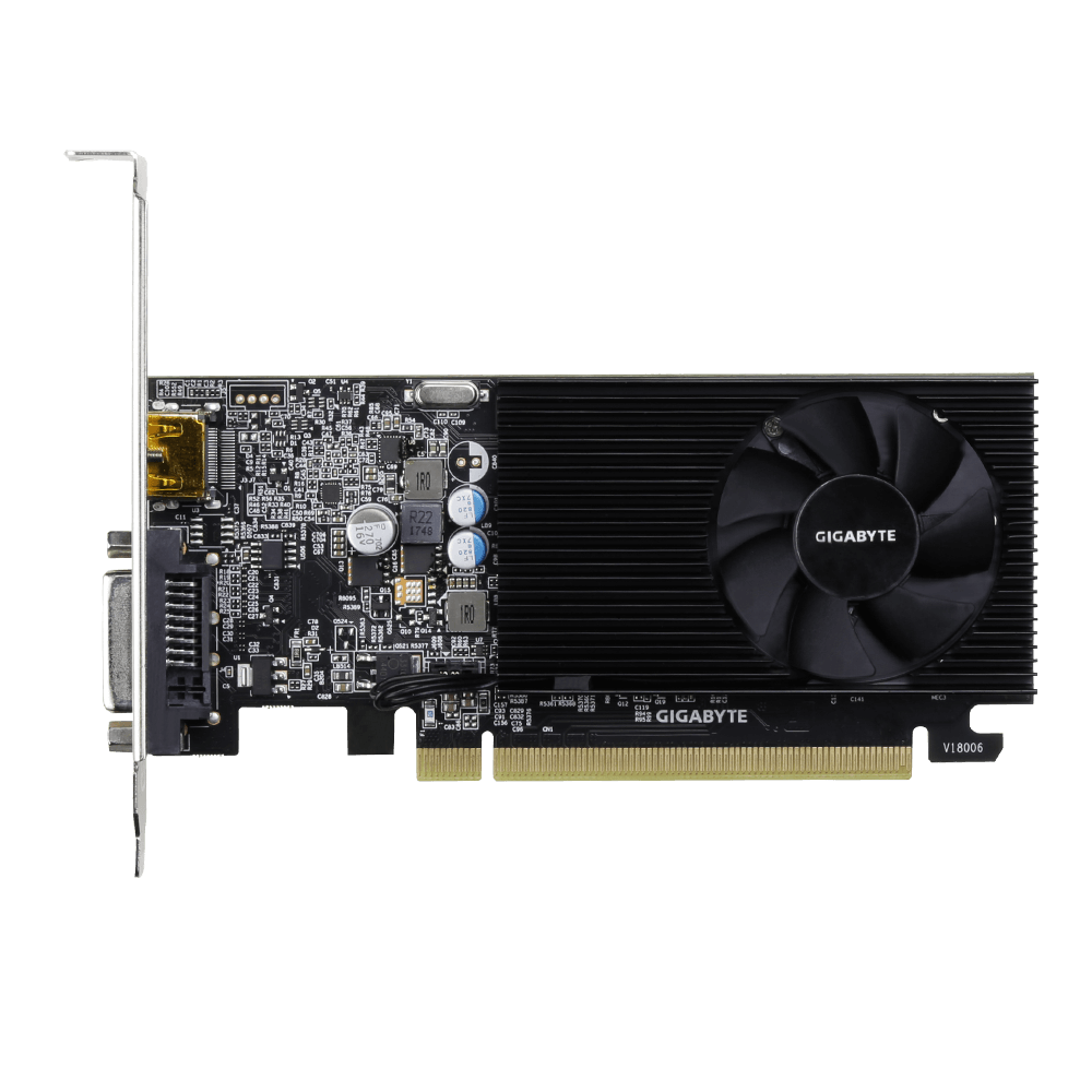 Відеокарта GeForce GT 1030 2 Gb DDR4, Gigabyte (GV-N1030D4-2GL) - зображення 1