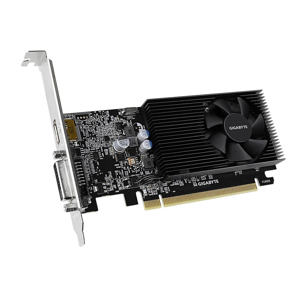 Відеокарта GeForce GT 1030 2 Gb DDR4, Gigabyte (GV-N1030D4-2GL) - зображення 2