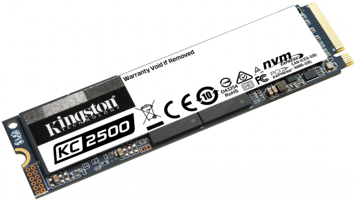 Накопичувач SSD NVMe M.2 500GB Kingston KC2500 (SKC2500M8\/500G) - зображення 2