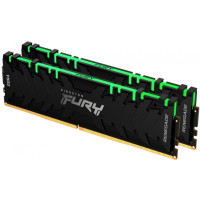 Пам'ять DDR4 RAM_16Gb (2x8Gb) 3200Mhz Kingston Fury Renegade RGB Black (KF432C16RBAK2/16)