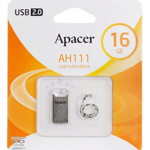 Флеш пам'ять USB 32 Gb Apacer AH111 Crystal RP USB2.0 - зображення 4