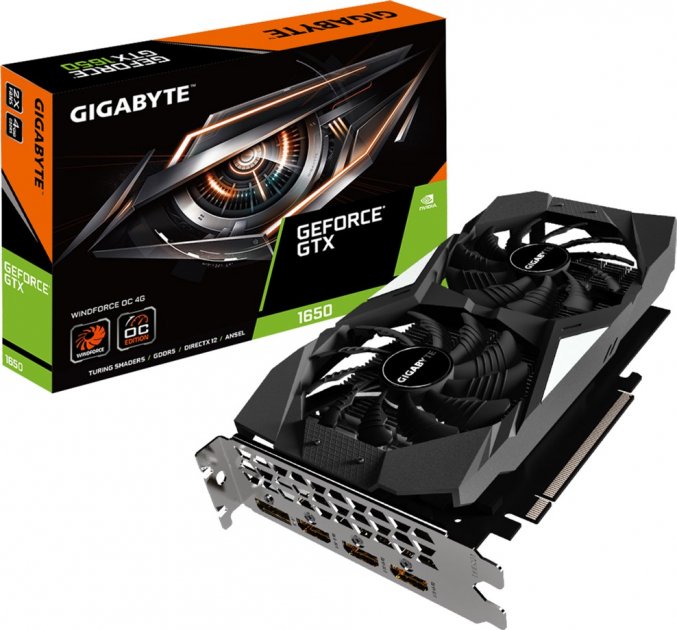 Відеокарта GeForce GTX1650 4 Gb GDDR5 Gigabyte (GV-N1650WF2OC-4GD) - зображення 6