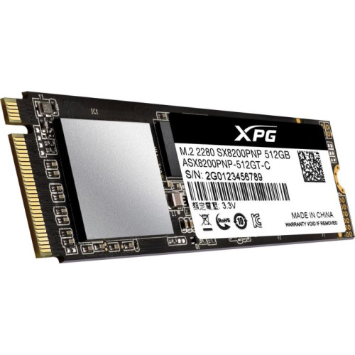 Накопичувач SSD NVMe M.2 512GB A-DATA XPG SX8200 Pro (ASX8200PNP-512GT-C) - зображення 3