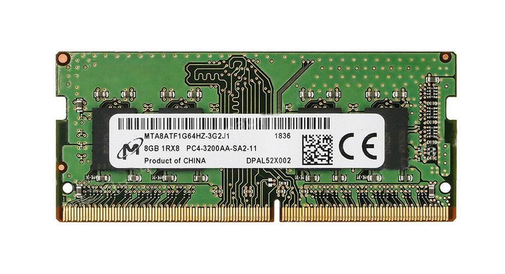 Пам'ять DDR4-3200 8 Gb 3200MHz Micron SoDIMM - зображення 1