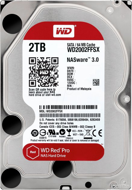 Жорсткий диск HDD 2000GB WD WD2002FFSX - зображення 1