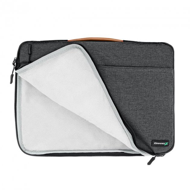 Чохол-сумка для ноутбука 13.3 Grand-X SLX-13D Dark Grey - зображення 3