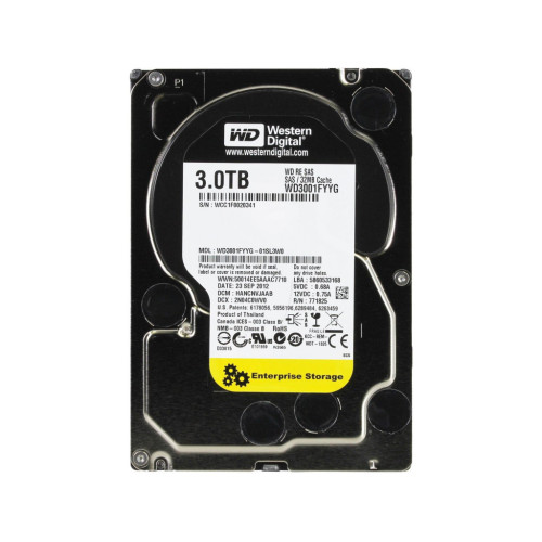 Жорсткий диск HDD SAS 3000GB WD RE WD3001FYYG - зображення 1