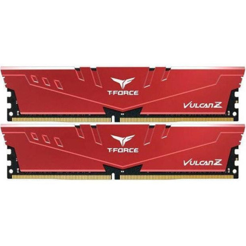 Пам'ять DDR4 RAM_16Gb (2x8Gb) 3200Mhz Team T-Force Vulcan Z Red (TLZRD416G3200HC16CDC01) - зображення 1